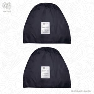 Ballistic protection in shoulder modules (pair)